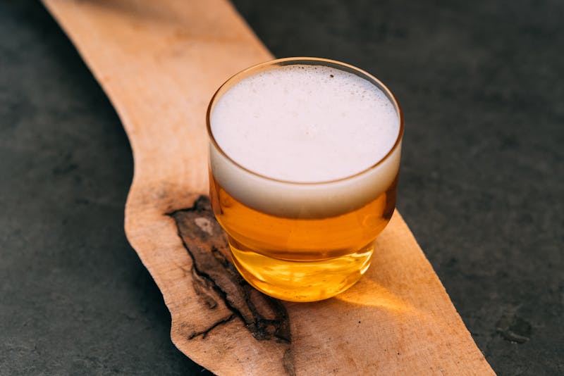 Smokehouse craft lager beer at 4 rivers BBQ